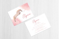 Paard met aquarel Paard met aquarel